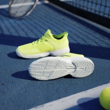 adidas Buty tenisowe Ubersonic 4 Allcourt 2024 żółte dziecięce